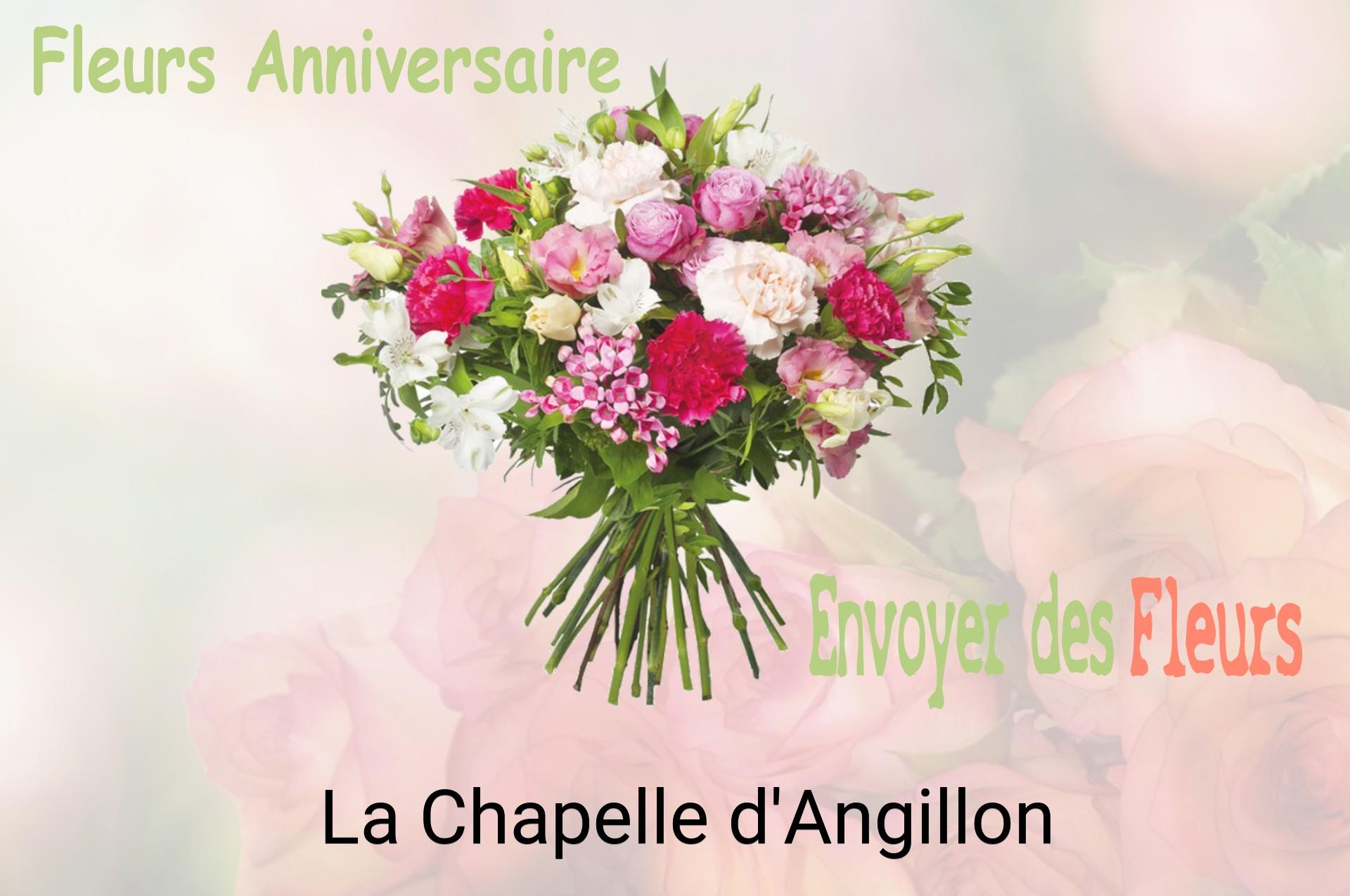 Bouquet de fleurs d’anniversaire livré à La Chapelle-d'Angillon