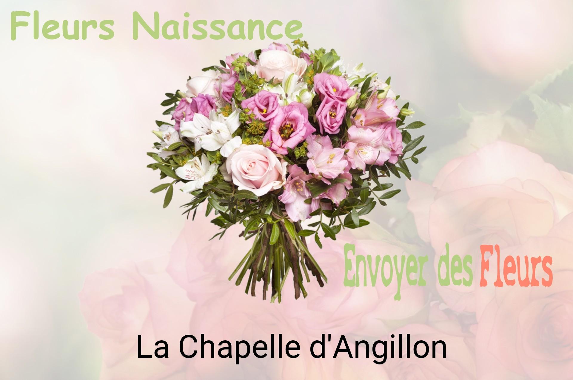 Bouquet de fleurs de naissance livré à La Chapelle-d'Angillon